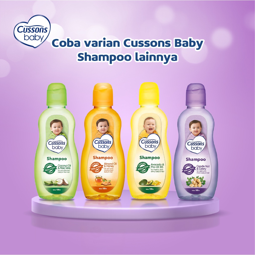 ★ BB ★  Cussons Baby Shampoo - Sampo Bayi 100ml