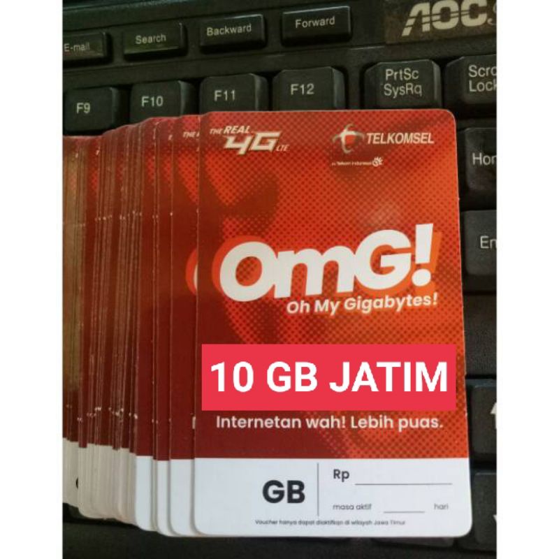 Voucher Telkomsel 10gb Jatim