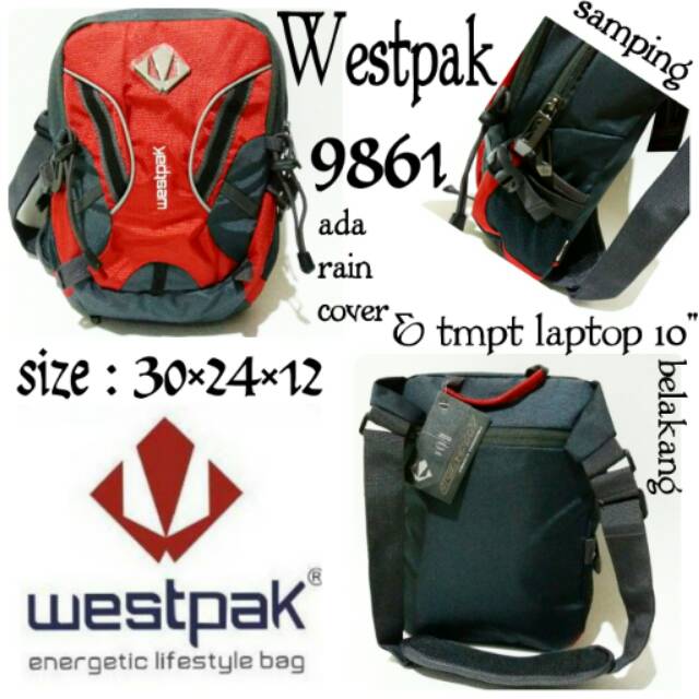 Tas slempang westpak 9861 westpak slempang cowok terbaru dan termurah