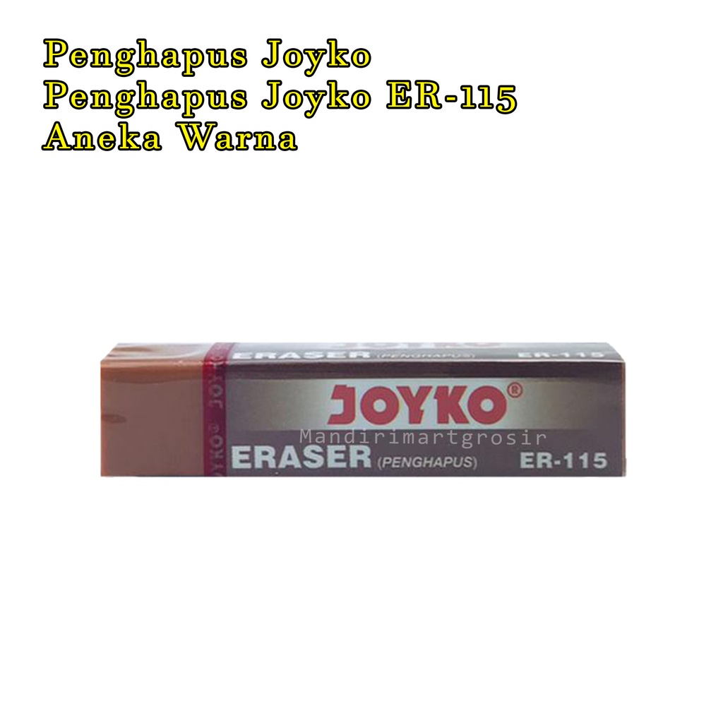 Penghapus / Joyko / Penghapus Joyko Aneka Warna