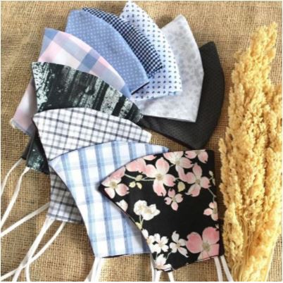 Menarik  MASKER KAIN MOTIF LUCU HEADLOOP-MASKER KAIN HIJAB