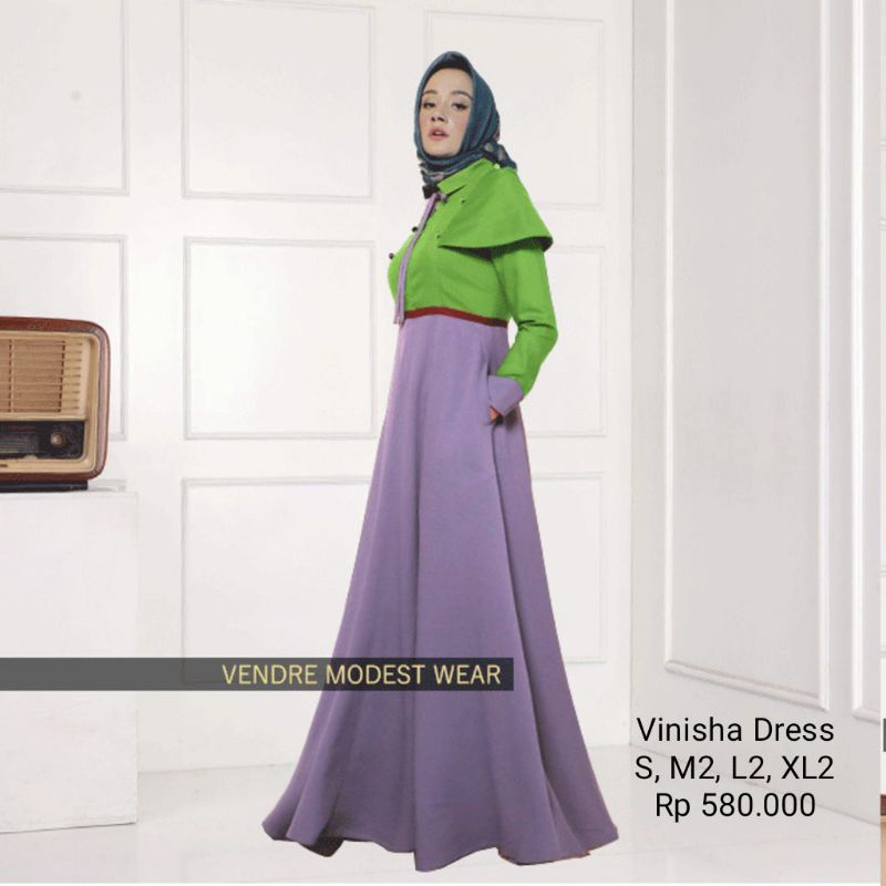VENDRE Vinisha Dress Green