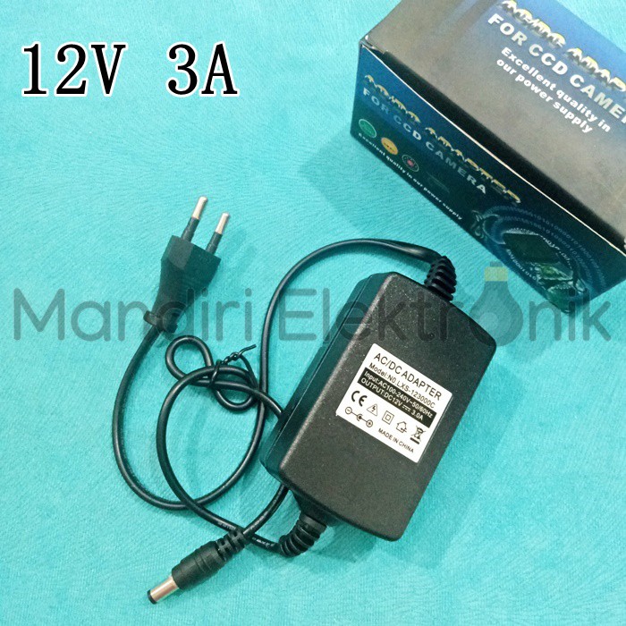 Adaptor 12 Volt 3 Ampere / Adaptor Switching 12V 3A