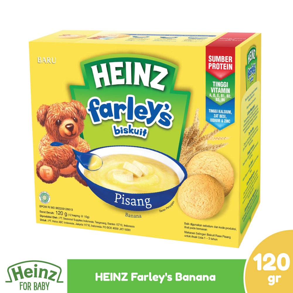 HEINZ FARLEYS BANANA 120GR / BTN050