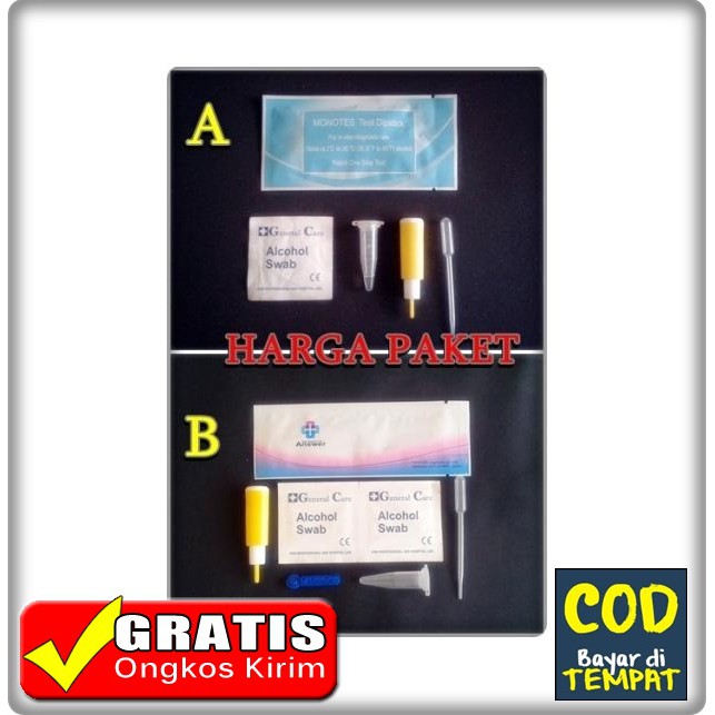 Paket Test HIV - Test Sifilis/ Tes HIV -  Tes Syphilis