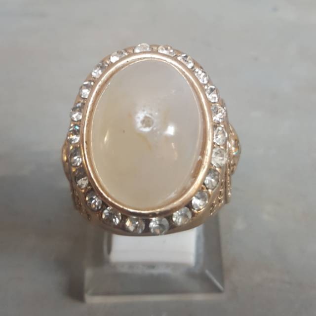Cincin Batu Akik Anggur Combong