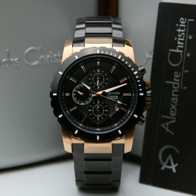 Alexandre Christie AC 6141 rosegold black
