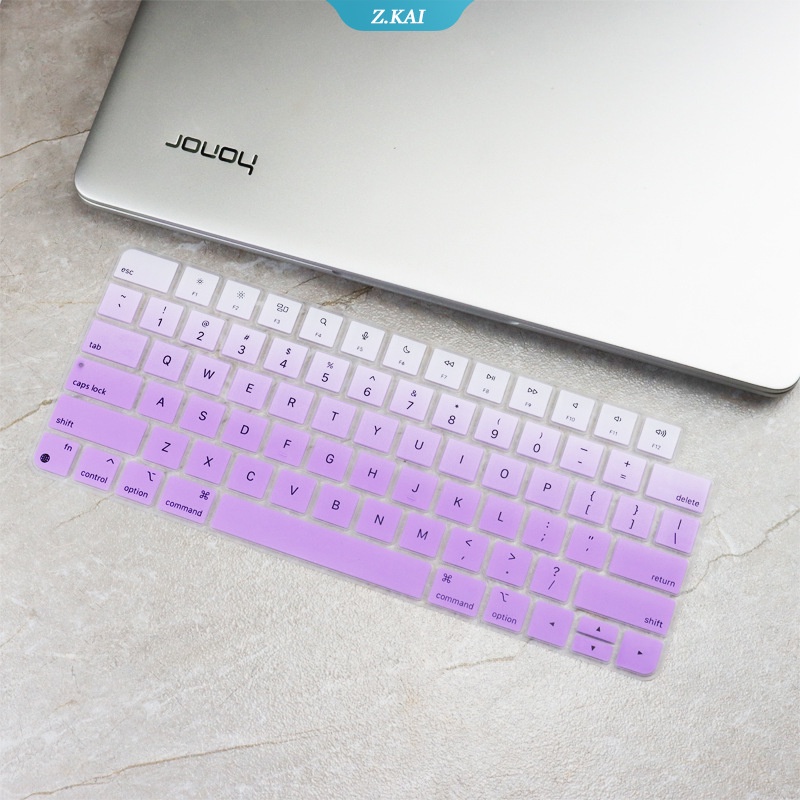 Pelindung Keyboard Komputer Desktop Bahan Silikon Tahan Debu Ukuran 14 Inch Untuk Mac A2449 2449 2021