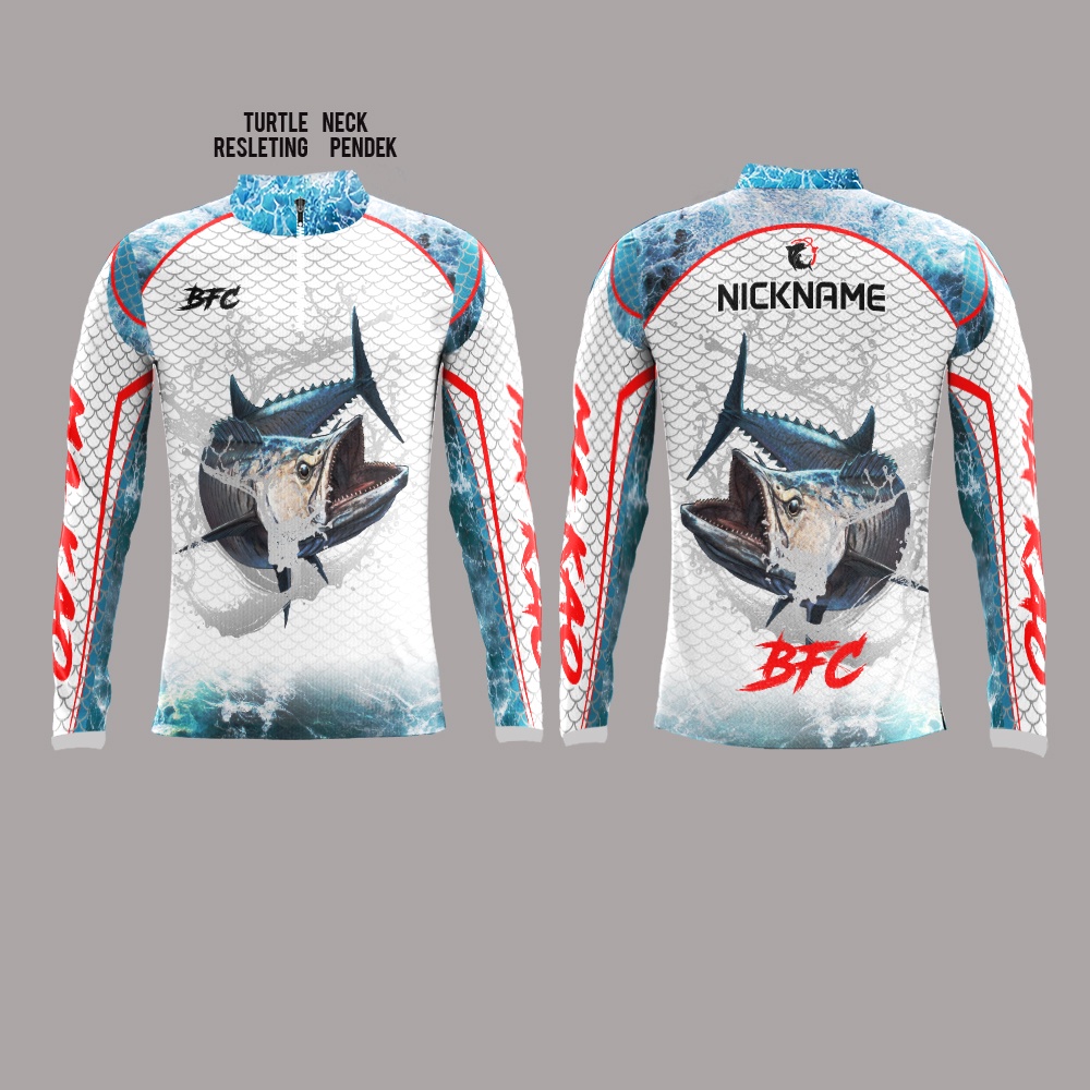 JERSEY MANCING PAKAIAN MANCING PANCING FISHING ANGLER MANIA UDANG GALAH LENGAN PANJANG JOMBO MURAH P
