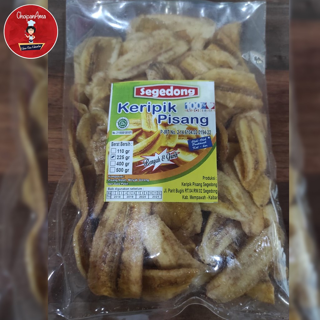 

Keripik pisang 250gr
