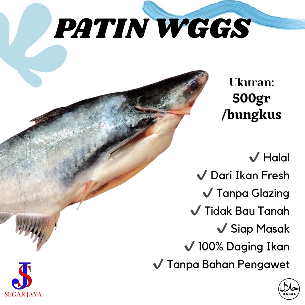 

Ikan Patin WGGS Siangin Fresh Segar SIAP MASAK