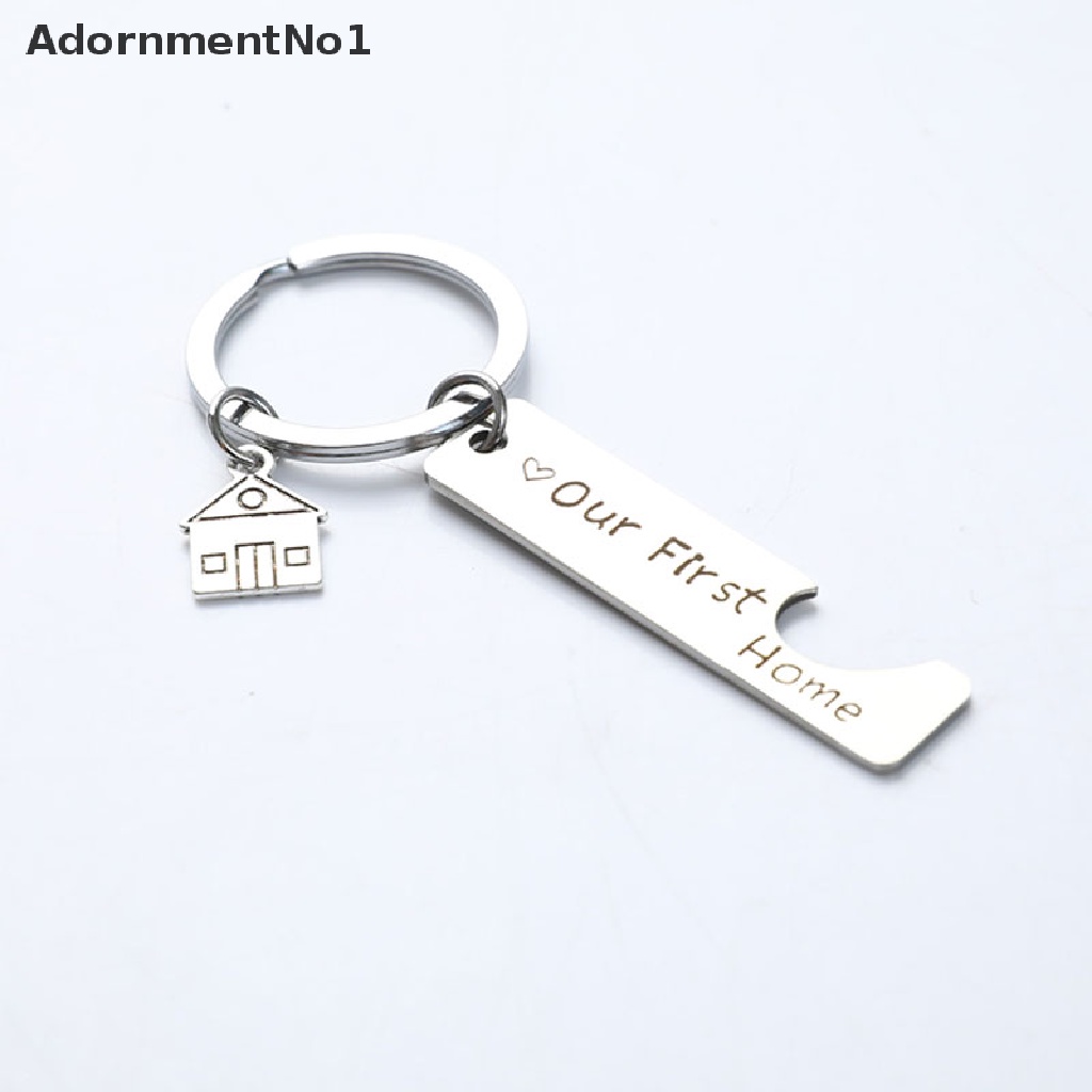 (AdornmentNo1) 2pcs / set Gantungan Kunci Custom Untuk Hadiah Valentine / Anniversary