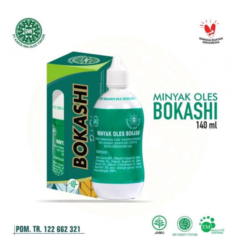 MINYAK OLES BOKASHI 140ML/Bokashi 140 ml/Minyak bokashi