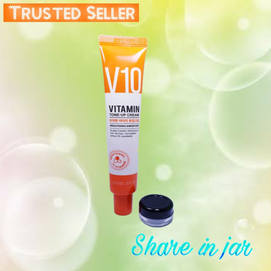 Share SOMEBYMI V10 Vitamin Tone Up Cream / Somebymi Toneup / V10 Tone Up