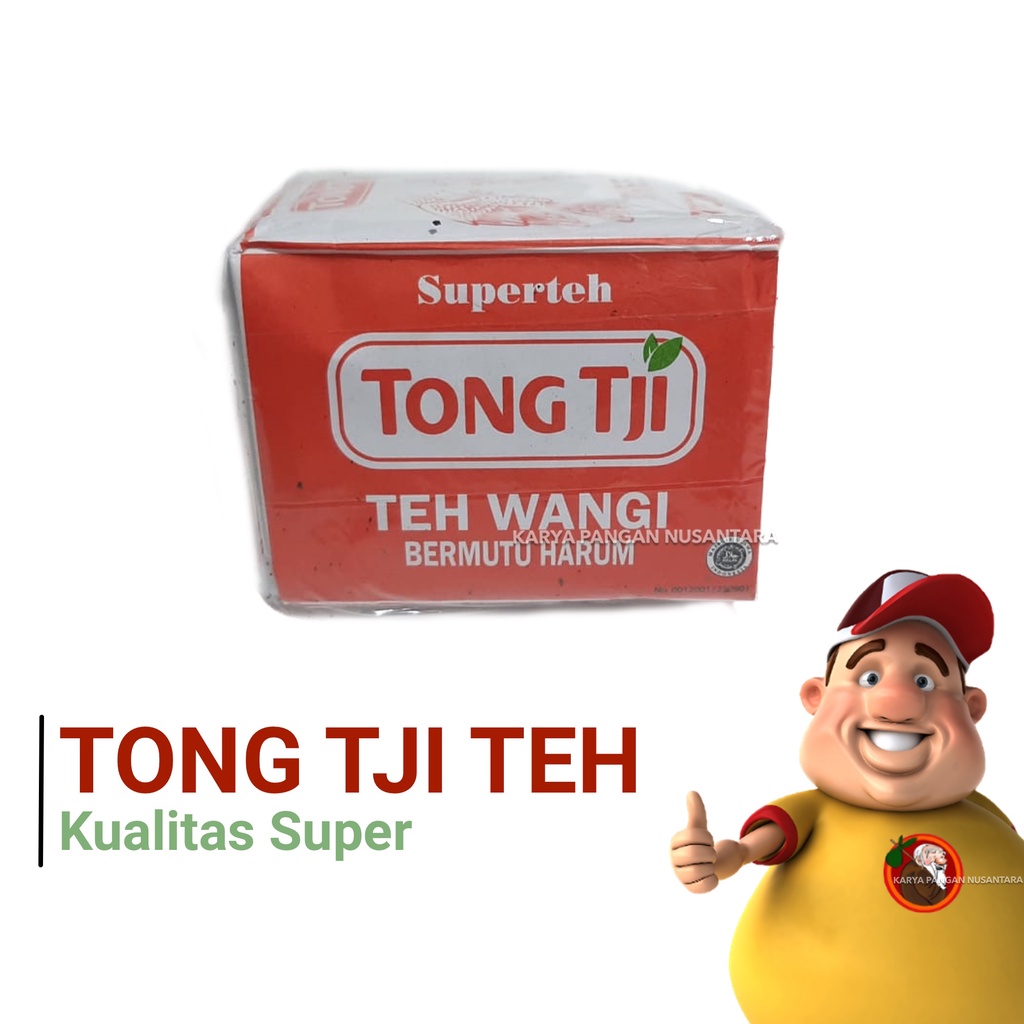 

TEH TONG TJI SUPER TEH MELATI JASMINE TEA TEH SEDUH TONGTJI PACK 80GR