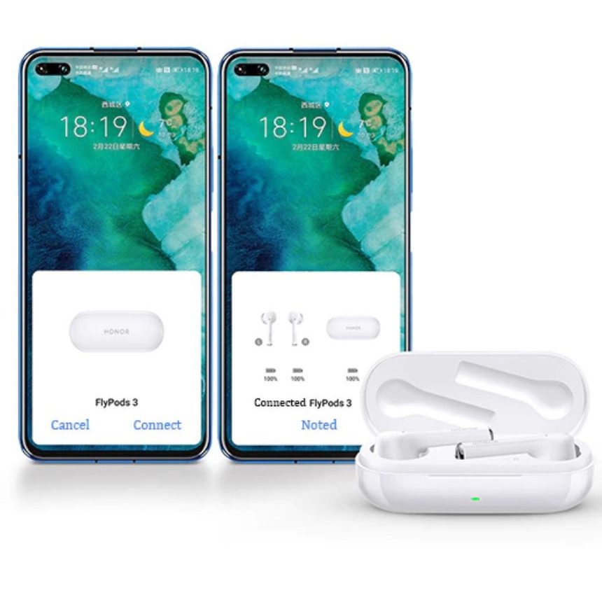 CIPCIPSHOP ! HUA.WEI HONOR FLYPODS 3 Earpohone TWS Bluetooth Wireless