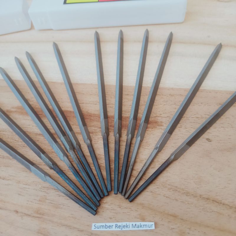 

Kikir Segitiga 4 inc Tanpa Gagang (10 cm + 4 cm) Harga 1 pc