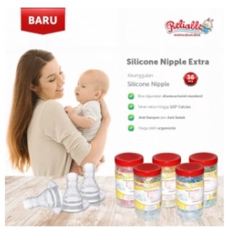 Dot Peristaltic Nipple Reliable Ukuran S M L XL