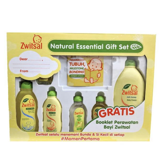 ZWITSAL Baby Spa Gift Box / ZWITSAL Paket Perlengkapan Mandi Bayi