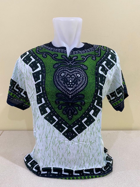 BAJU BATIK UJE DASAR PUTIH (REAL PICT) all sz