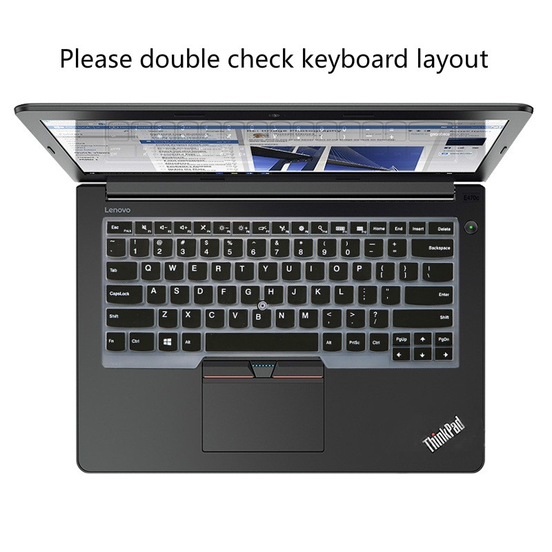 Casing Pelindung Keyboard Bahan Silikon Lembut Ultra Tipis Untuk Lenovo Ibm X1 Carbon 2019 S3 R480 14 Inci