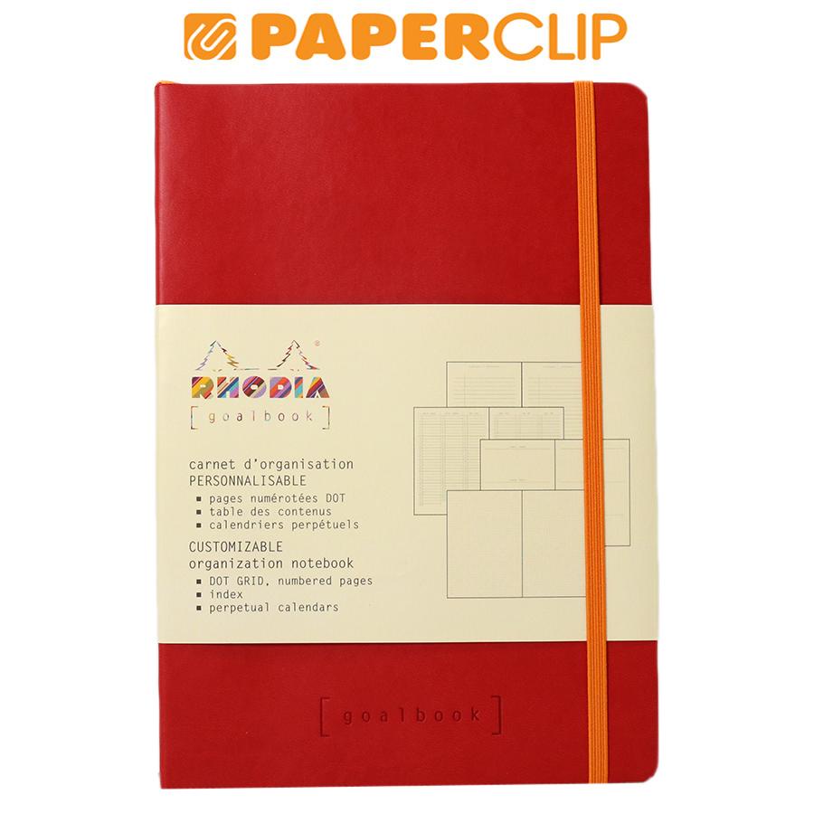 

NOTEBOOK RHODIA GOALBOOK 117753C IVO.A5 RED