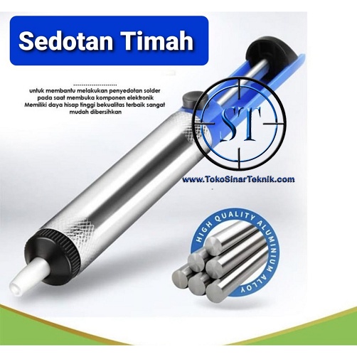 Sedotan Timah Kecil Pembersih Sedot Sucker Pembersih Soldering Alat Service Portable