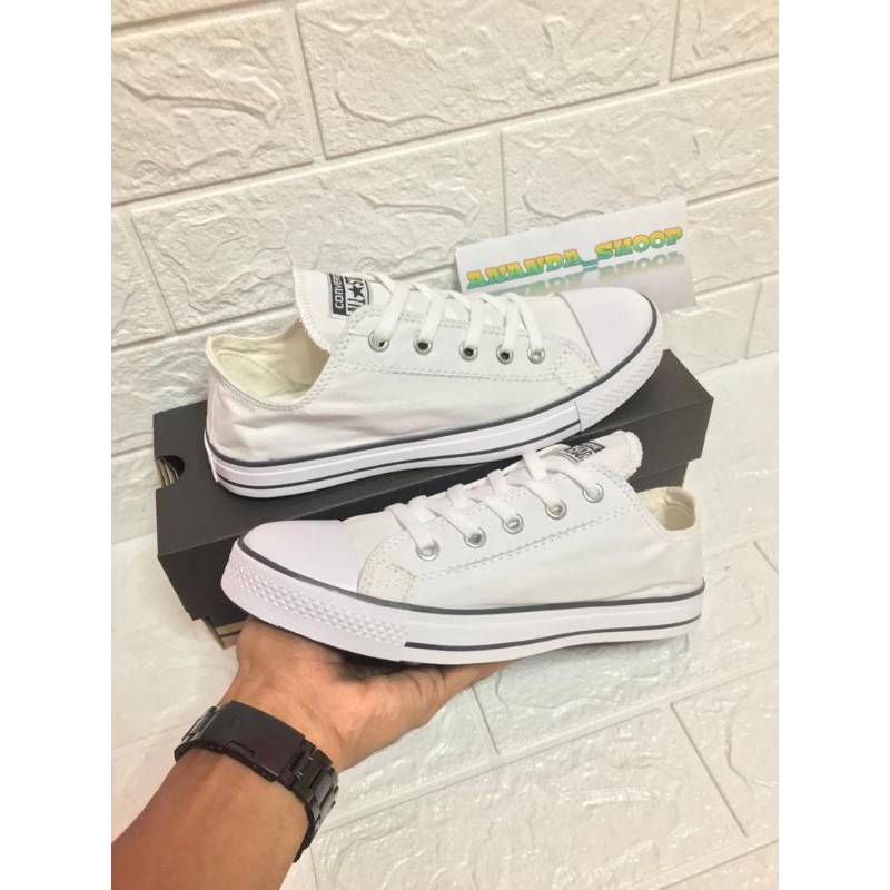 terlaris!!cod Sepatu sneaker converse allstar ct2 Putih pria/wanita + box