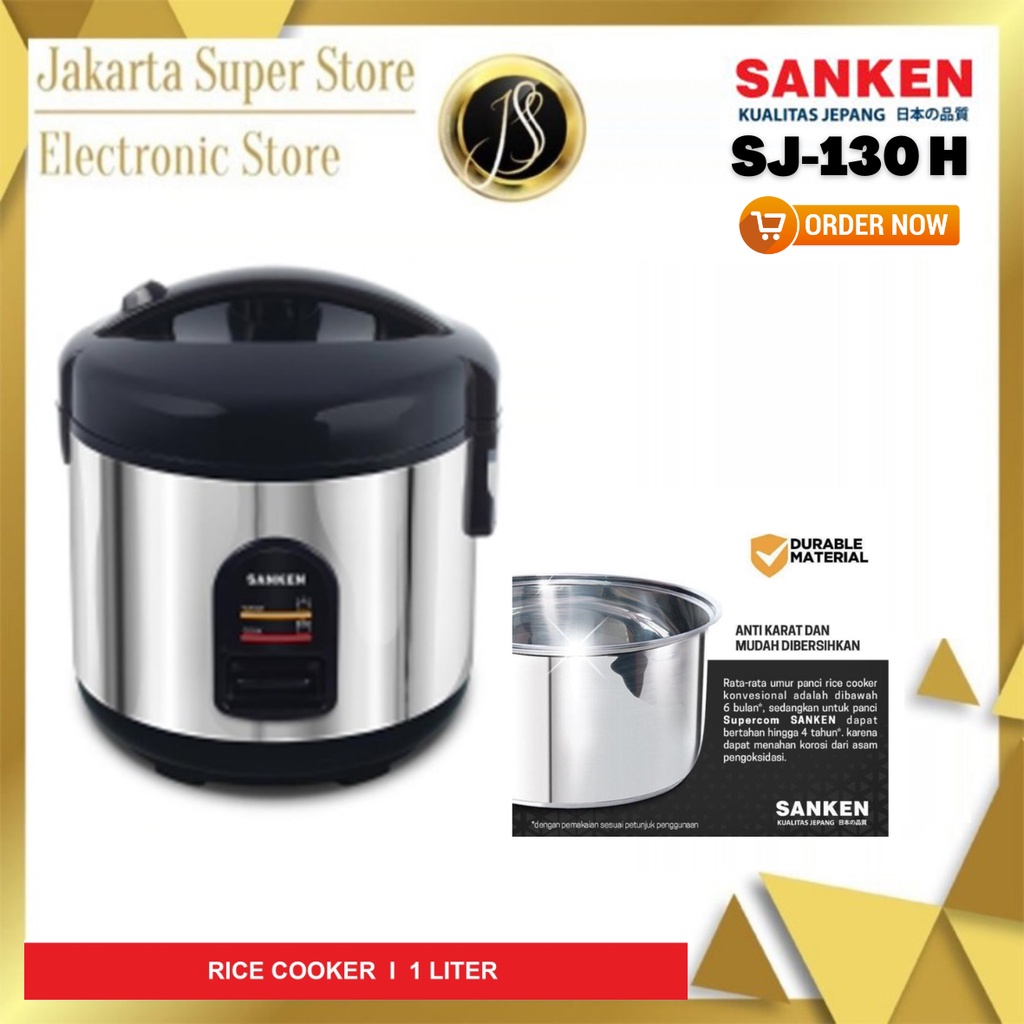 RICE COOKER SANKEN 1 LITER SJ-130