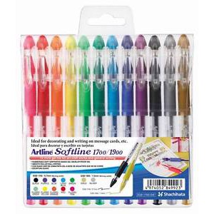 

Artline Gel pen Pulpen Softline 1700/1900 12 Warna