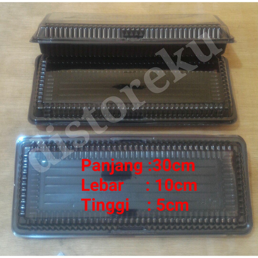 1PCS mika brownies COKLAT BESAR mika nasi box brownies mika kue kotak brownies LARGE