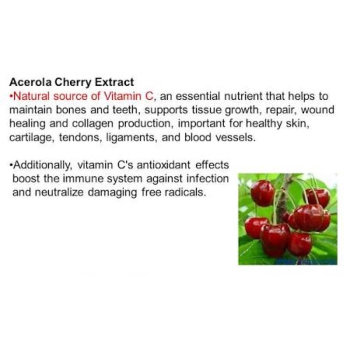 

Acelora Cherry Extract Powder 25G/Brightening Skin/Food Grade
