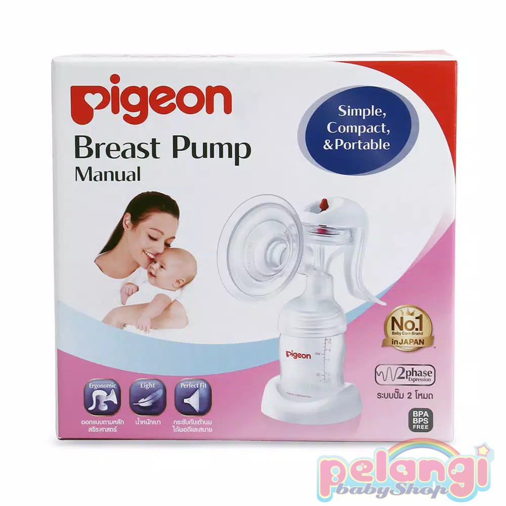 PIGEON Breast Pump Manual | Pompa ASI Manual