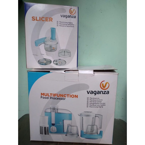 Vaganza food processor slicer