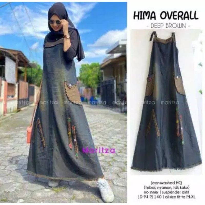 Hima Overal Jeans Wanita