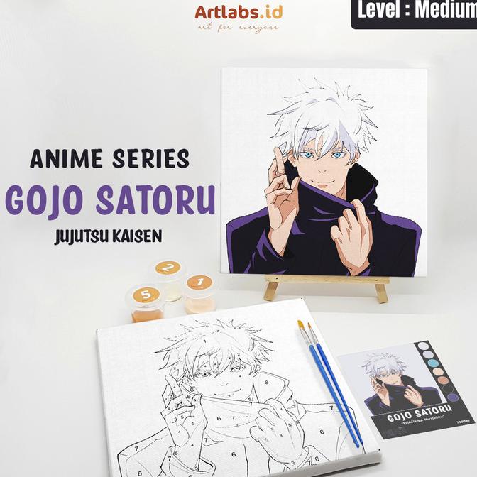 GOJO SATORU - Paint By Number 7 Color [Anime Series]