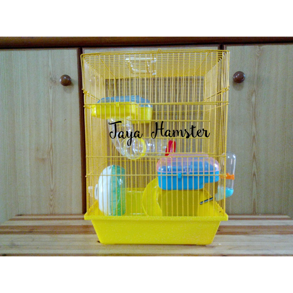 kandang hamster tingkat 3 lantai