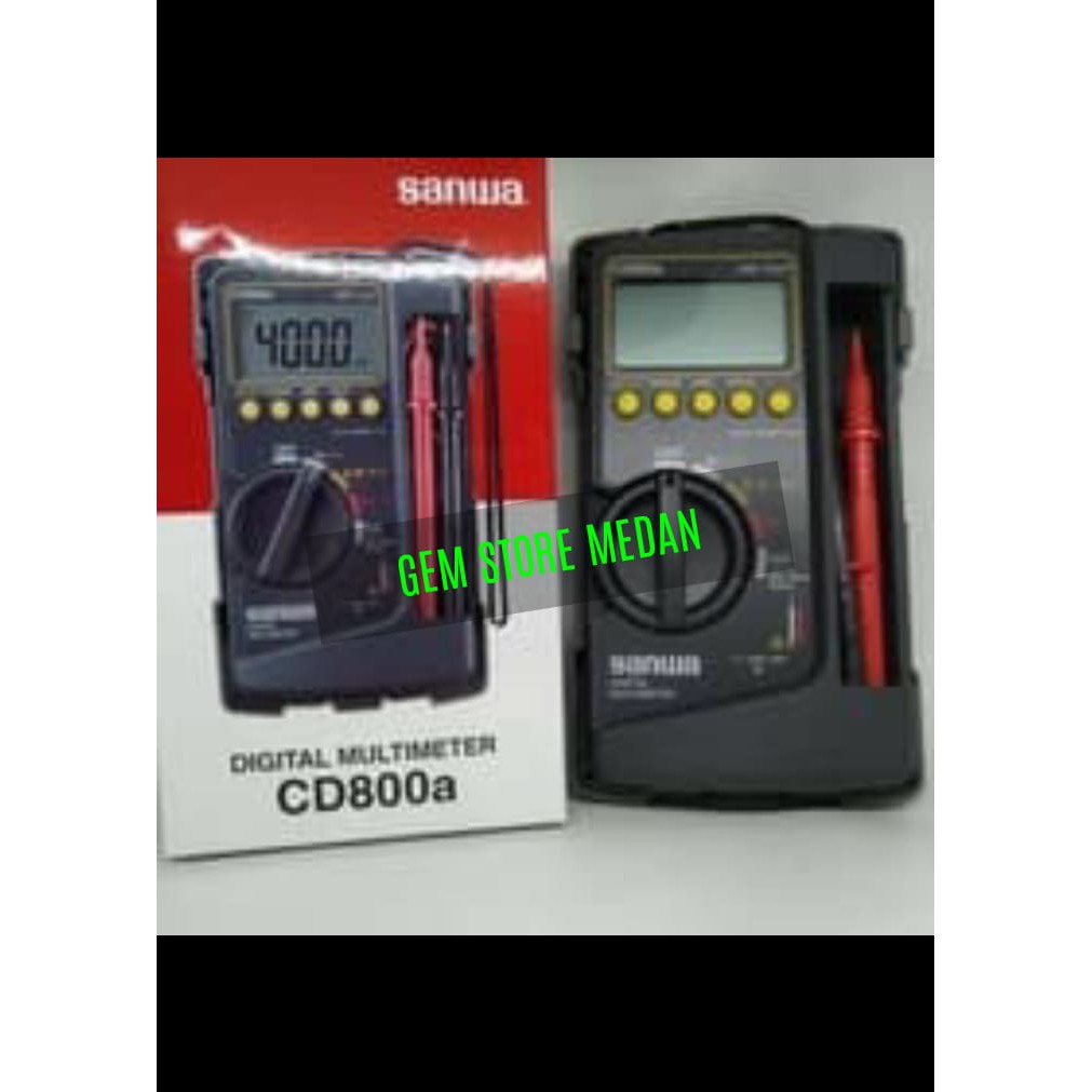 Jual MULTITESTER DIGITAL SANWA CD800A Shopee Indonesia
