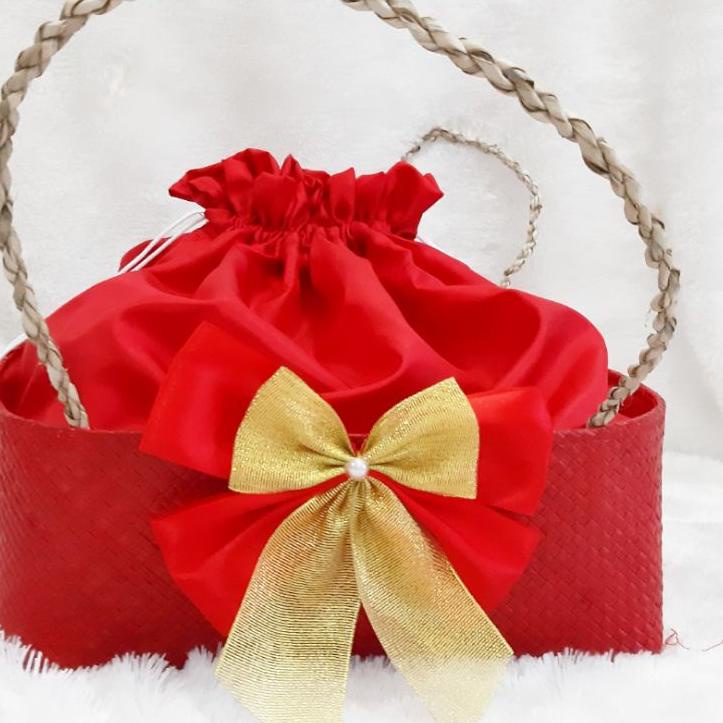 

Barang Laris Hampers anyaman kotak buah CNY Imlek;
