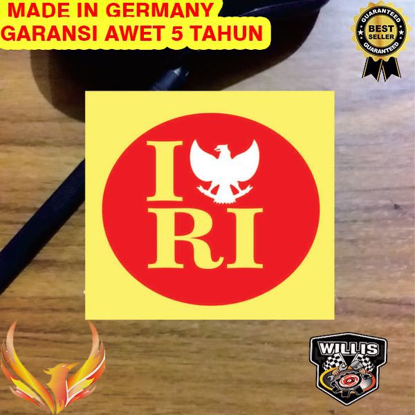 

TERMURAH Cutting Stiker sticker I Love Indonesia replektip Phoenix Star
