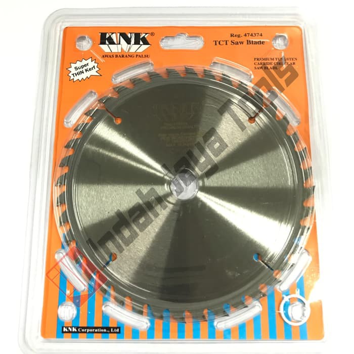Mata Circle KNK 7" X 40T Thin Blade / Circular Saw Blade / Potong Kayu