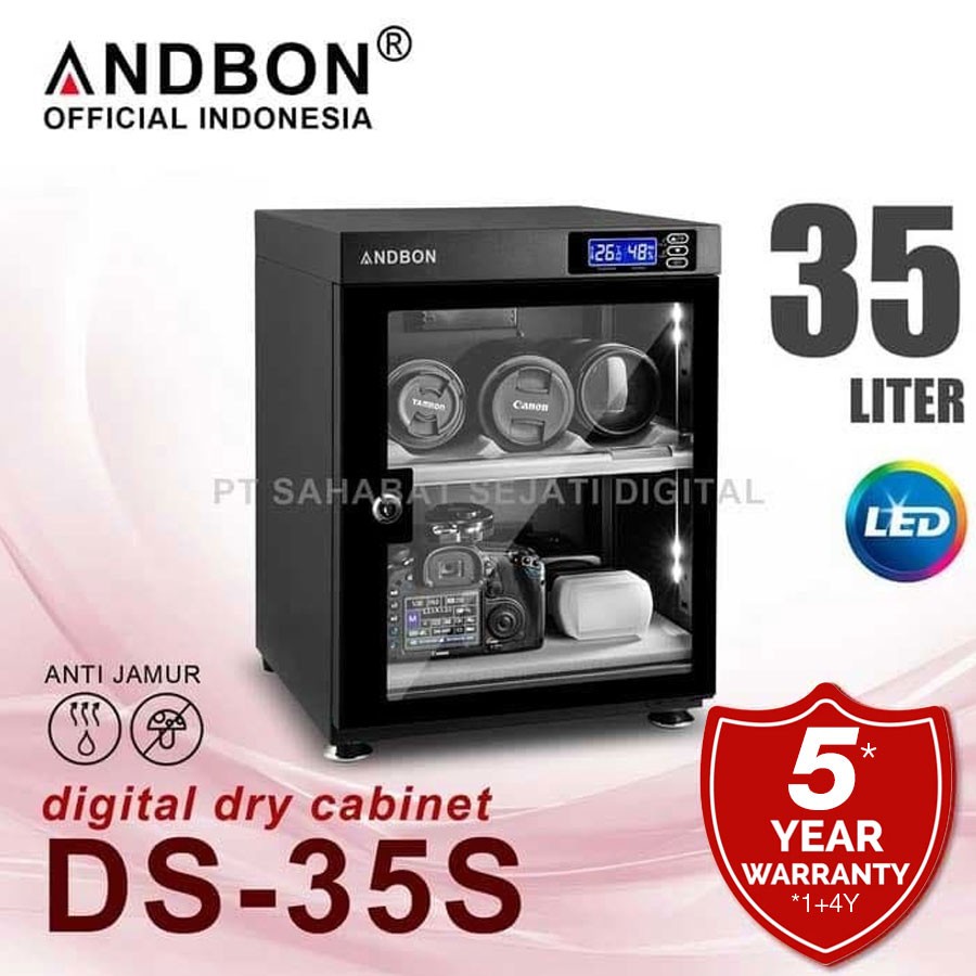 Dry box Dry cabinet Andbon DS 35 S