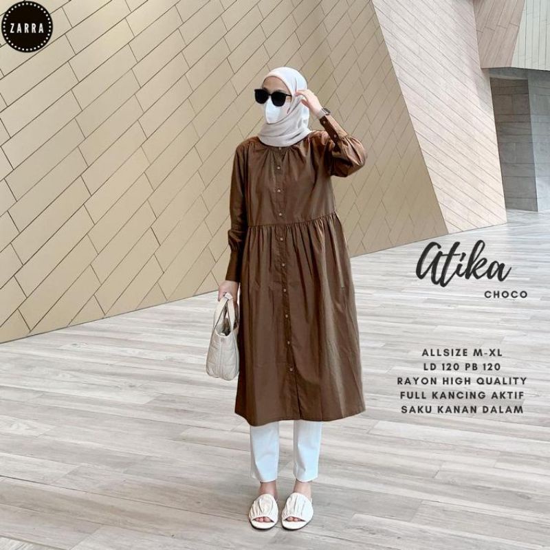 ATIQA TUNIK BAJU WANITA TERBARU BY ZARRA