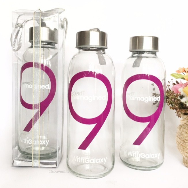Sovenir botol tumbler custom kaca