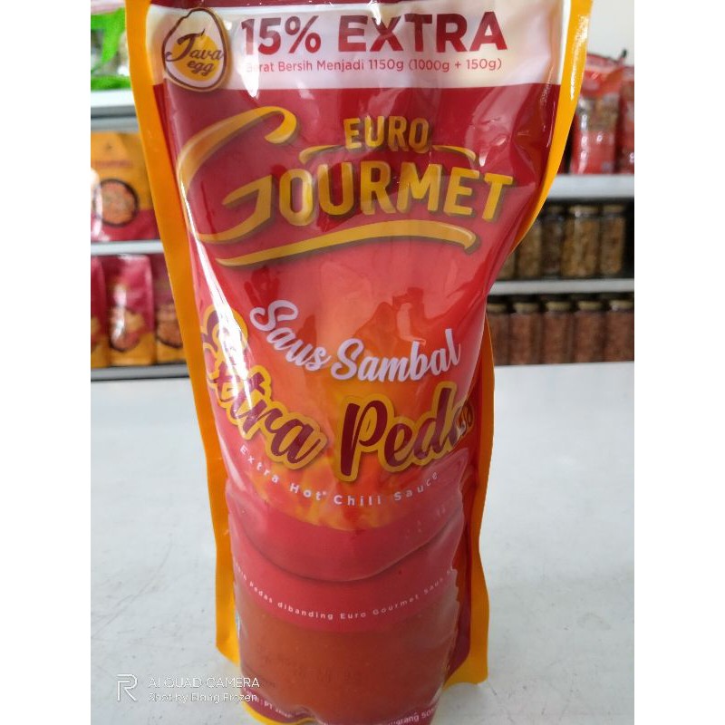 Saus Sambal Extra Pedas Euro Gourmet 1kg