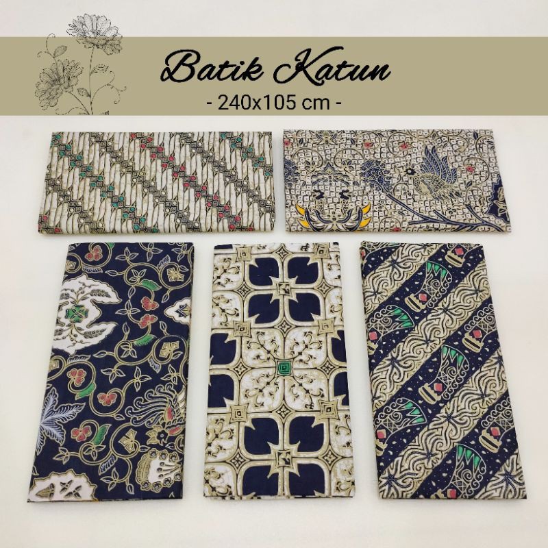 Pusat Kain Batik Katun Lawasan Wanita Pria Seragam Kerja - Batik Klasik Solo