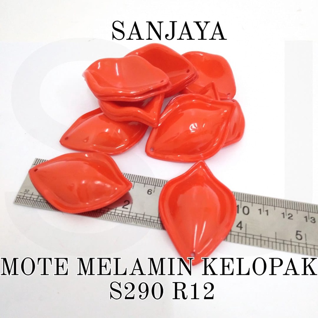 MOTE MELAMIN / MANIK SENDOK / MANIK MELAMIN SENDOK BESAR / MOTE MELAMIN KELOPAK S290