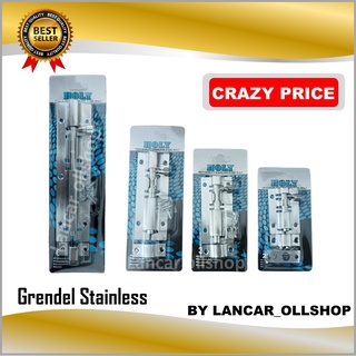 Grendel pintu stainless / grendel jendela / Slot Pintu / Slot Jendela 2 / 3 / 4 inch