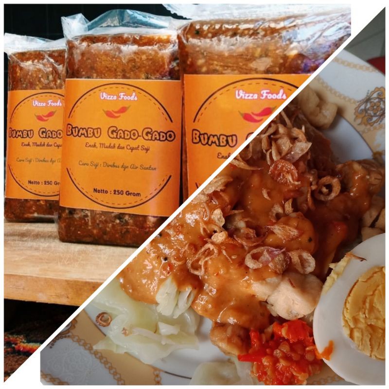 

Sambel pecel gado gado khas Kediri