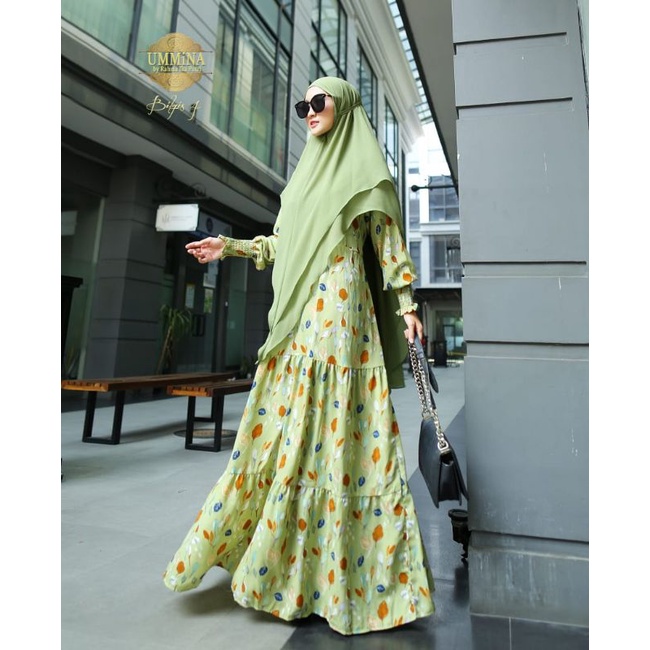 GAMIS SET WOLFIS PREMIUM // BILQIS WOLFIS PREMIUM